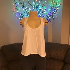 White Nanavatee Cotton Tank Size M